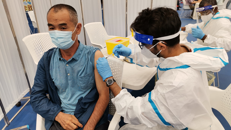 モーリシャスで在住中国人へのコロナワクチン接種実施