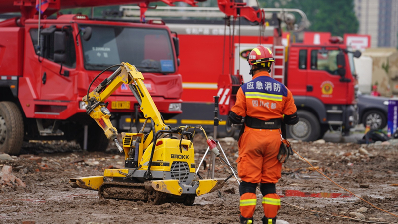 四川省で地震災害救助訓練「応急使命・２０２１」実施