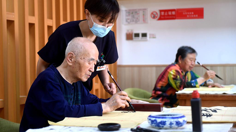 コミュニティーに養老サービスを導入　河北省石家荘市
