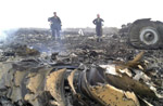 マレーシア航空MH17便の墜落現場を直撃